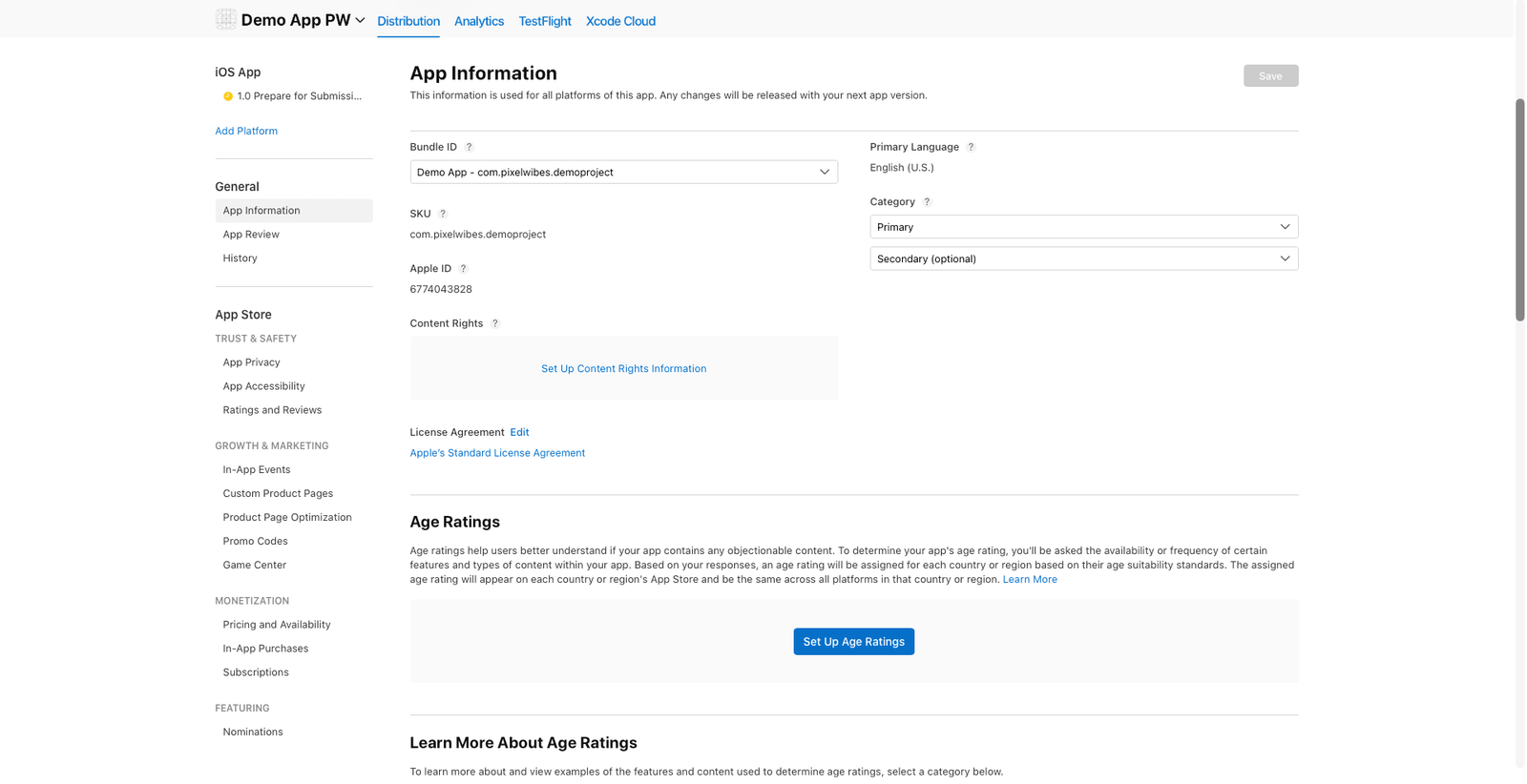 Application Information