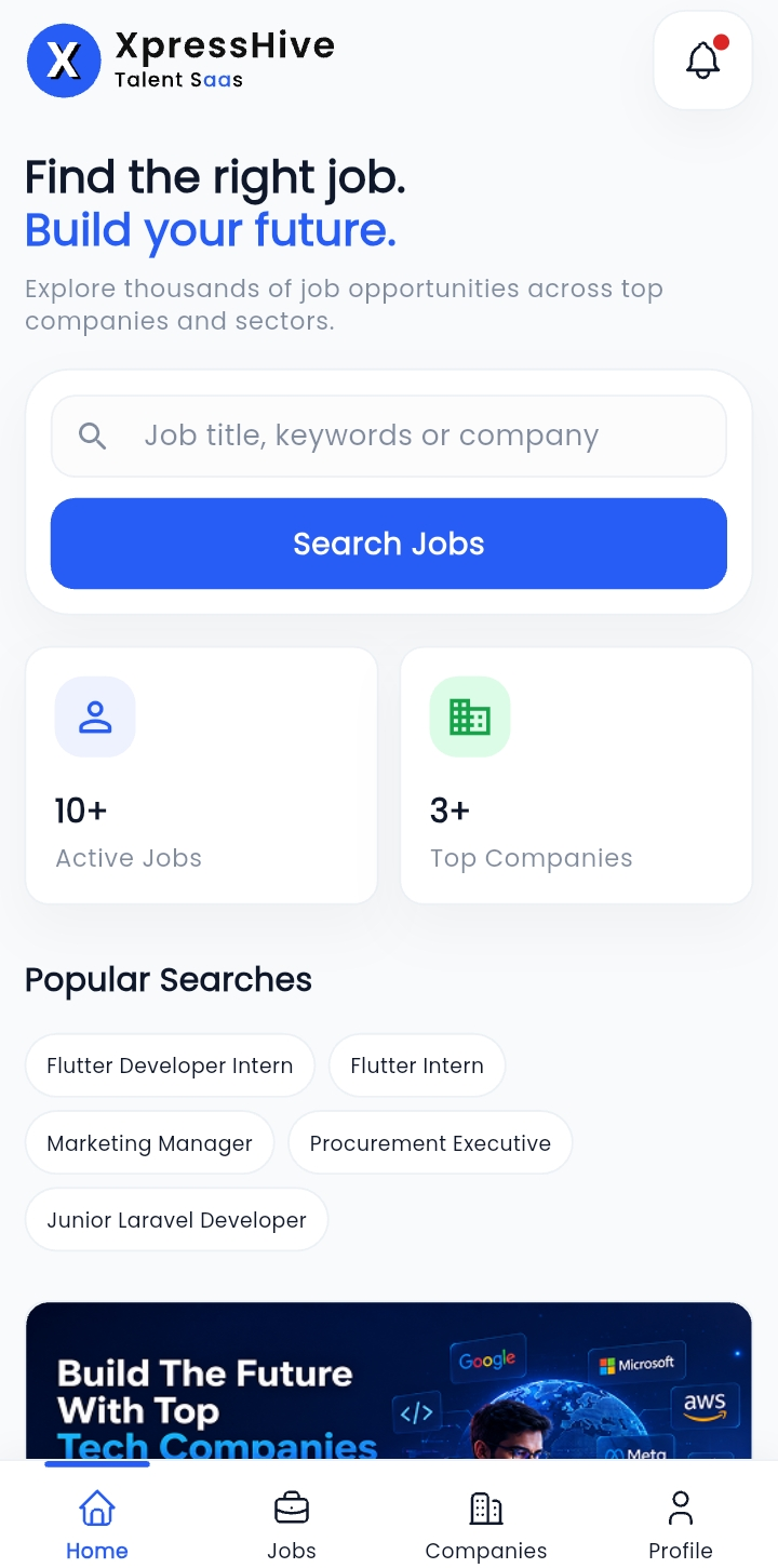 XpressHive HR dashboard showing attendance and payroll analytics